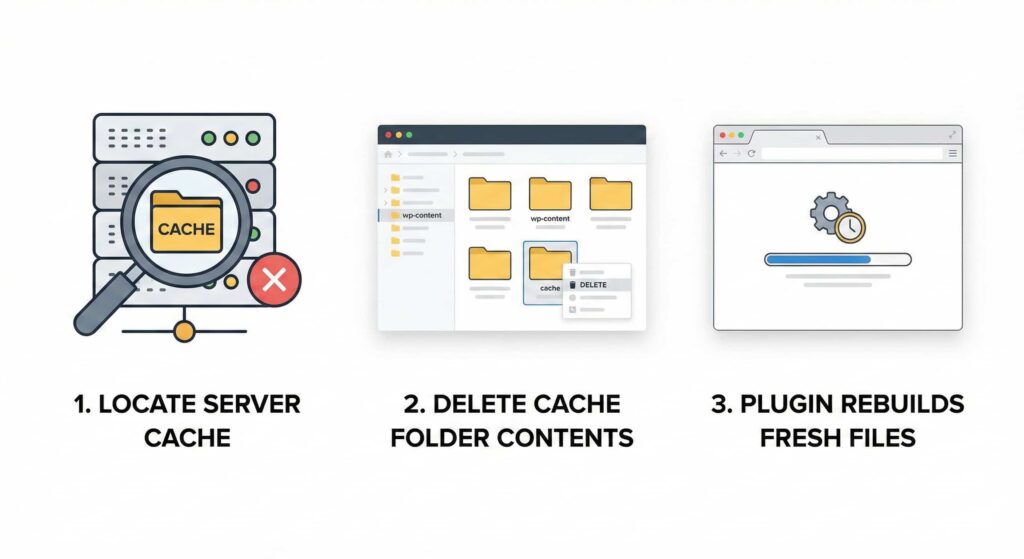 Clear the WordPress Cache